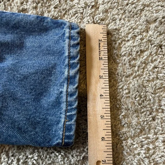 Vintage‎ Y2K Levi's 550 Tapered Leg Relaxed Fit Women's Jeans 30x27 - Picture 6 of 10